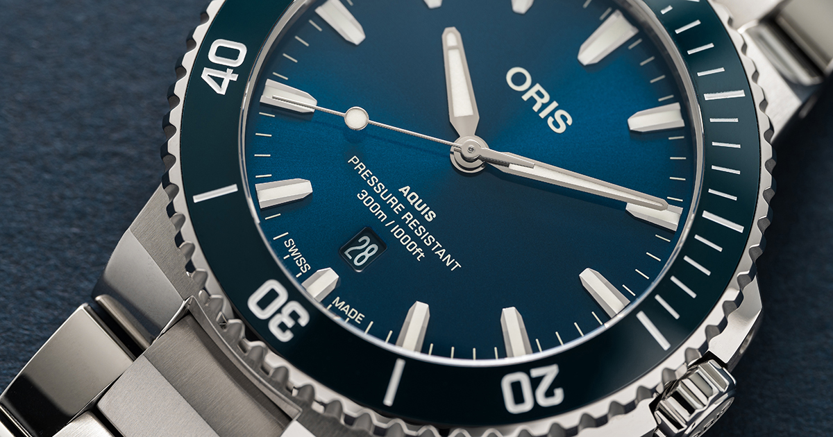 ORIS  Мужские швейцарские часы, автоматический механизм, сталь, 43,5 мм